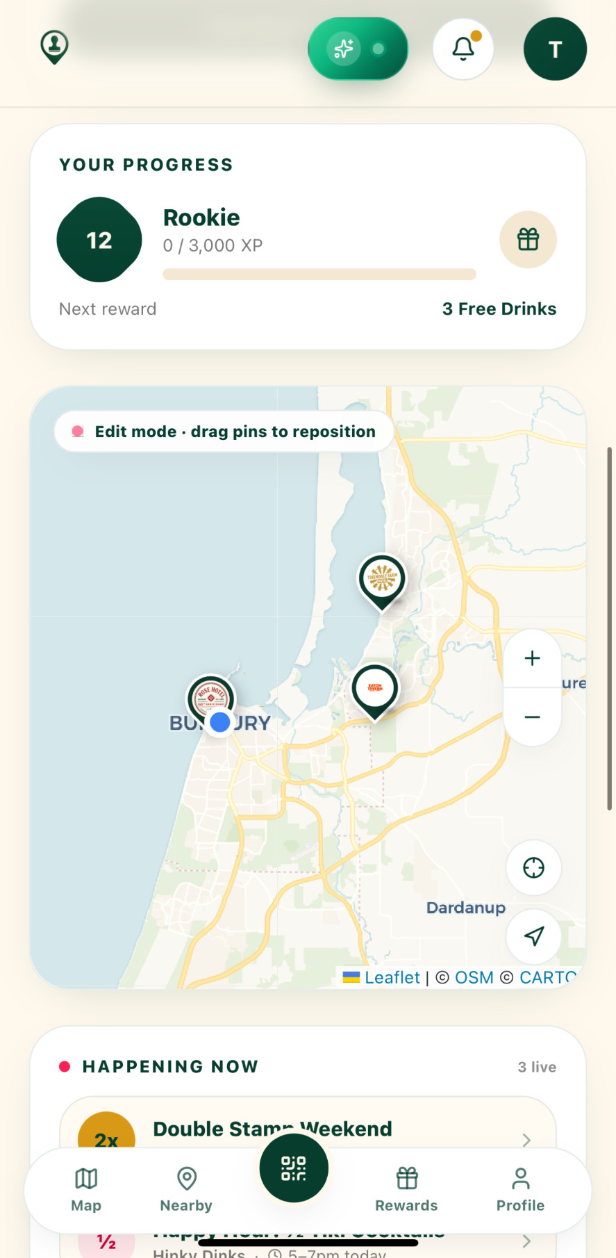 GetStamp'd staff app