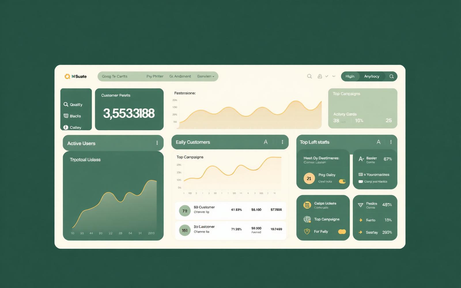 Venue analytics dashboard
